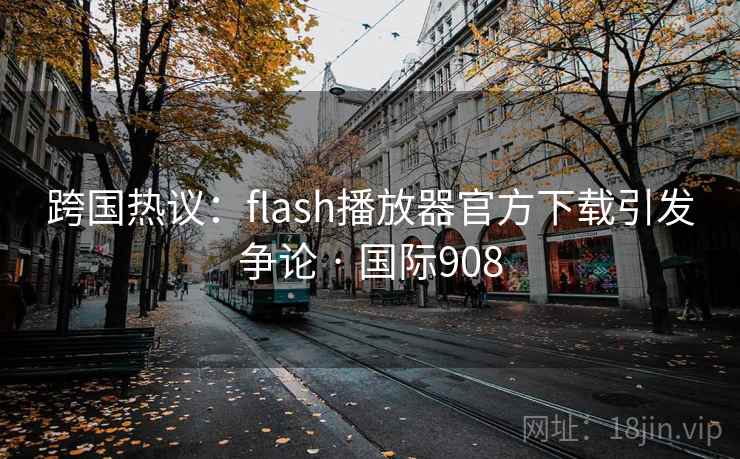 跨国热议：flash播放器官方下载引发争论 · 国际908  第1张