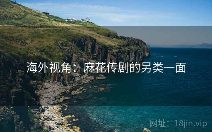 海外视角：麻花传剧的另类一面